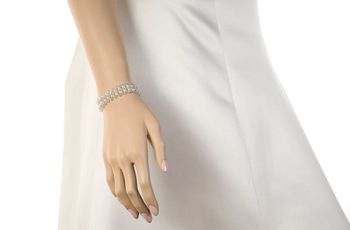 Bransoletka srebna Swarovski element z perłami. Bransoletka Srebrna Swarovski Jewellery✓Bransoletka srebrna w Sklepie z Biżuterią zegarki-diament.pl✓Piękna i Elegancka Bransoletka dla11.jpg